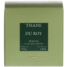 'Tisane Du Roy' herbal tea from Orgeval Herbalist - 25 Cristal� sachets - Dammann Fr�res