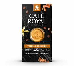 Café Royal Nespresso® Compatible Pods Vanilla Caramel x 10 