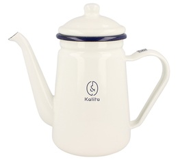 Kalita enamel kettle for all heat sources except induction - 1L capacity