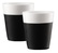 2 mugs Bistro en porcelaine avec bande silicone noire 30cl - Bodum