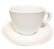 Giant cup and saucer by Ipa Industria Porcellane - Alba model
