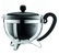 Bodum Chambord glass teapot with black acrylic infuser - 1L