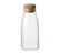 KINTO Bottlit glass bottle with cork top for food storage - 300ml