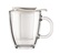 Bodum Yo-Yo glass mug with cream tea filter - 35cl