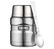 Thermos King Food Flask with Spoon Stainless Steel - 47cl