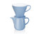 Verseuse + porte-filtre 4 tasses Classic Edition en porcelaine, bleu - Melitta
