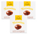 X3 boîtes de noisettes enrobées de chocolat au lait - DOLFIN