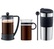 Bodum Brazil French Press with travel mug and glass cup