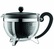 Bodum Chambord glass teapot with black acrylic infuser - 1.3L