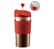 Mug isotherme Travel Press 35 cl rouge - 2 couvercles (Piston & Clapet) - Bodum