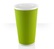 Les Artistes Paris big porcelain mug with lime green silicone band - 450ml
