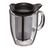 Bodum Yo-Yo glass mug with black tea filter - 35cl