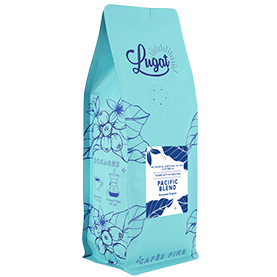 cafe en grain le blend du pacifique cafes lugat