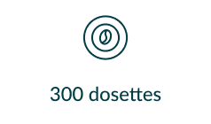 300 dosettes