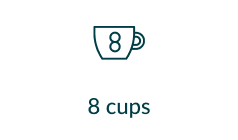 8 cups Cafetiere