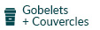 Gobelets + couvercles